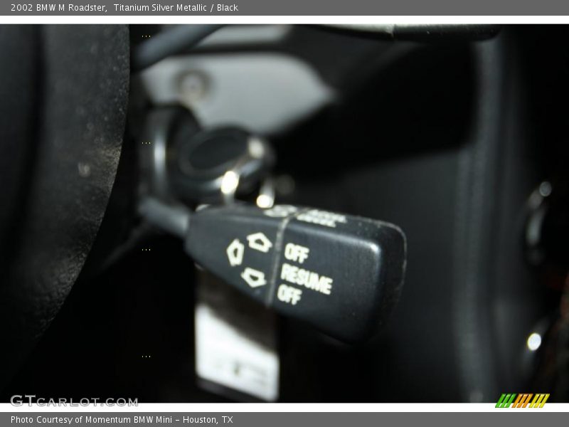 Titanium Silver Metallic / Black 2002 BMW M Roadster