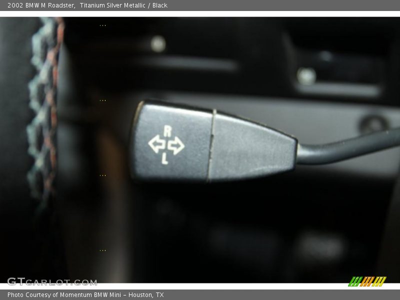 Titanium Silver Metallic / Black 2002 BMW M Roadster