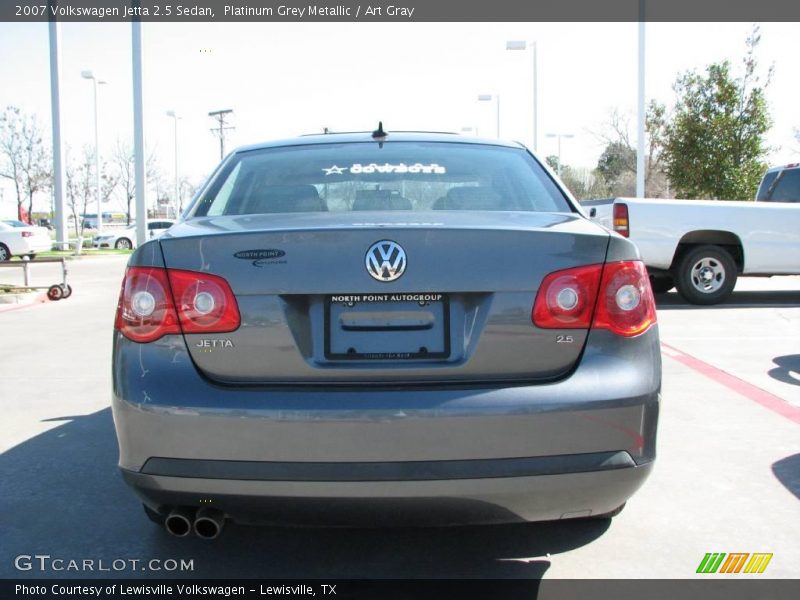 Platinum Grey Metallic / Art Gray 2007 Volkswagen Jetta 2.5 Sedan