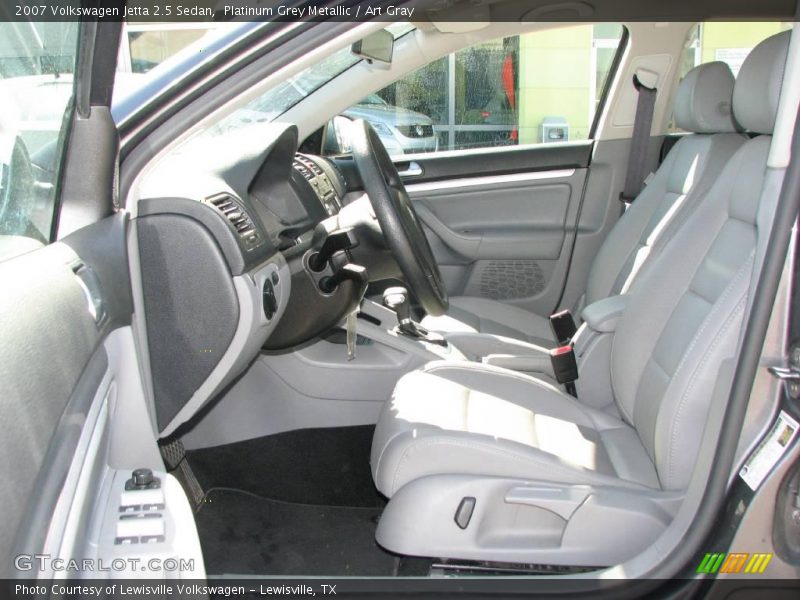 Platinum Grey Metallic / Art Gray 2007 Volkswagen Jetta 2.5 Sedan