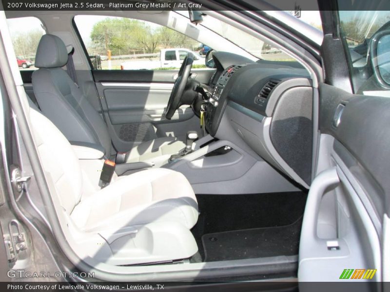 Platinum Grey Metallic / Art Gray 2007 Volkswagen Jetta 2.5 Sedan