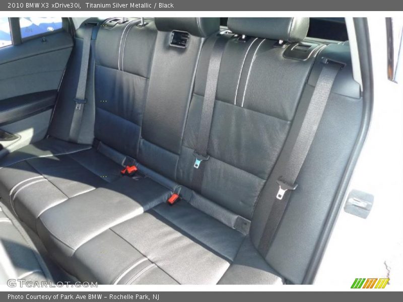 Titanium Silver Metallic / Black 2010 BMW X3 xDrive30i