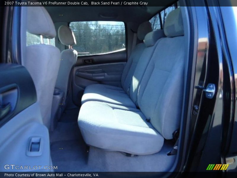 Black Sand Pearl / Graphite Gray 2007 Toyota Tacoma V6 PreRunner Double Cab