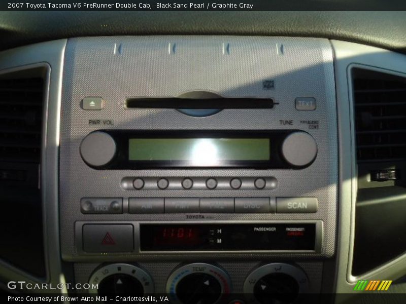 Black Sand Pearl / Graphite Gray 2007 Toyota Tacoma V6 PreRunner Double Cab