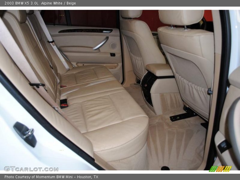 Alpine White / Beige 2003 BMW X5 3.0i