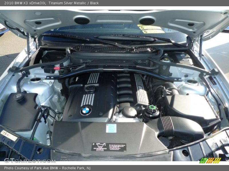 Titanium Silver Metallic / Black 2010 BMW X3 xDrive30i