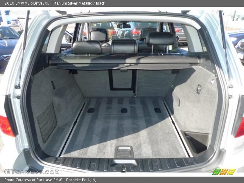 Titanium Silver Metallic / Black 2010 BMW X3 xDrive30i