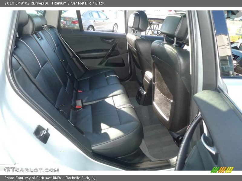 Titanium Silver Metallic / Black 2010 BMW X3 xDrive30i