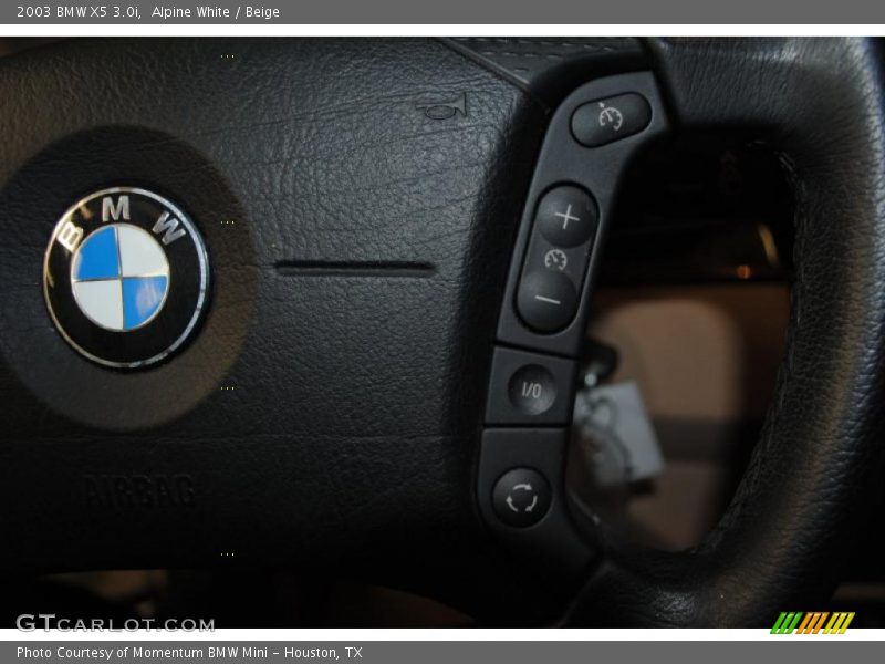 Alpine White / Beige 2003 BMW X5 3.0i