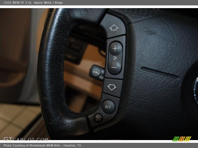 Alpine White / Beige 2003 BMW X5 3.0i