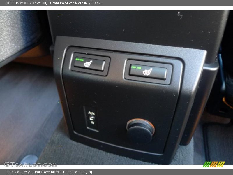 Titanium Silver Metallic / Black 2010 BMW X3 xDrive30i
