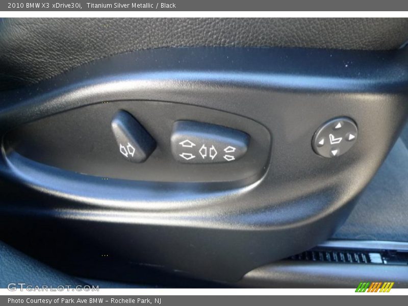 Titanium Silver Metallic / Black 2010 BMW X3 xDrive30i