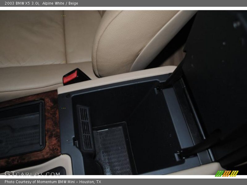 Alpine White / Beige 2003 BMW X5 3.0i