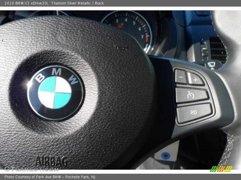 Titanium Silver Metallic / Black 2010 BMW X3 xDrive30i
