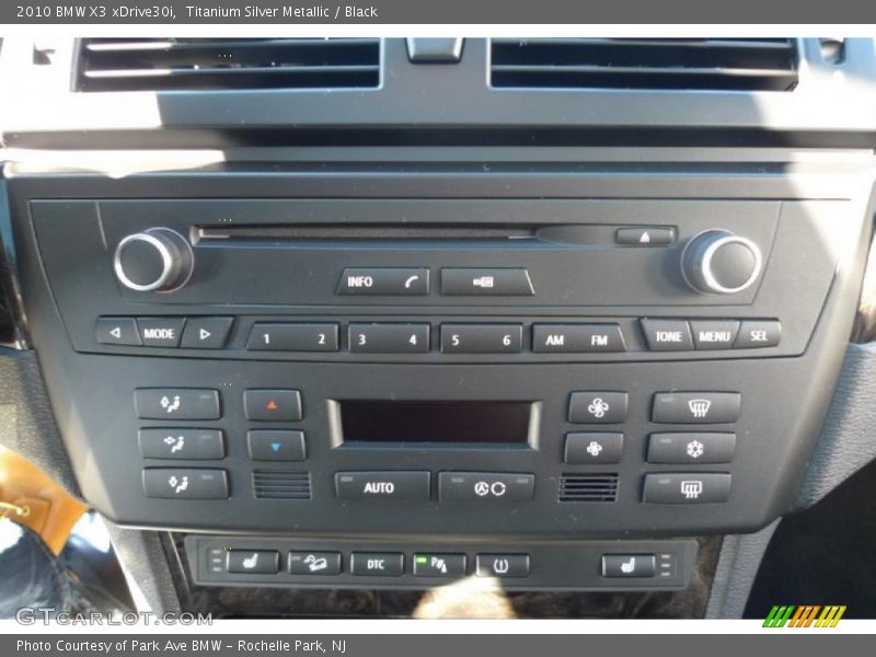 Titanium Silver Metallic / Black 2010 BMW X3 xDrive30i
