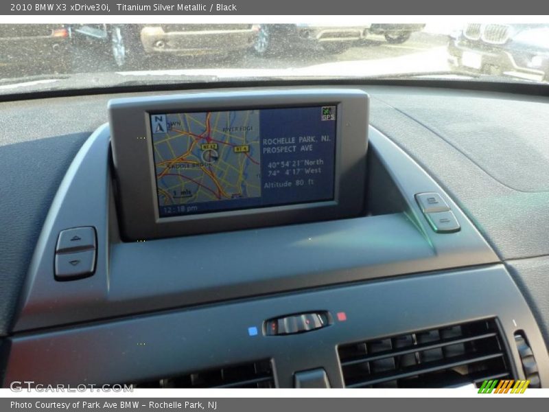 Titanium Silver Metallic / Black 2010 BMW X3 xDrive30i