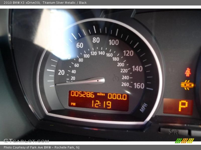 Titanium Silver Metallic / Black 2010 BMW X3 xDrive30i