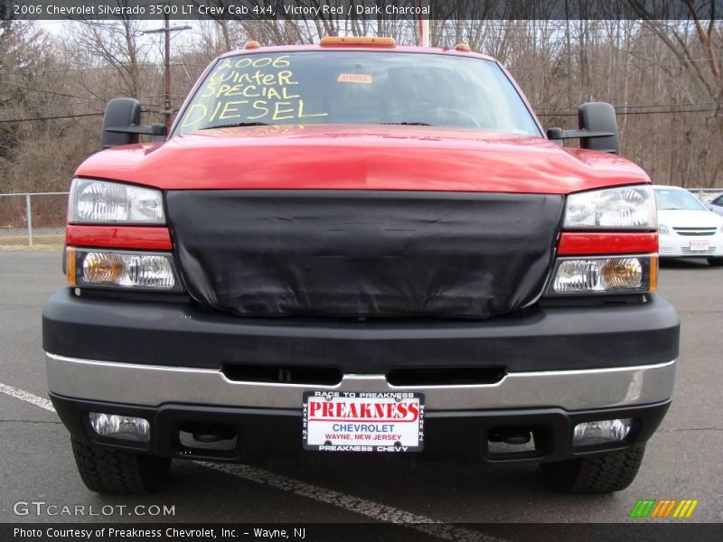 Victory Red / Dark Charcoal 2006 Chevrolet Silverado 3500 LT Crew Cab 4x4