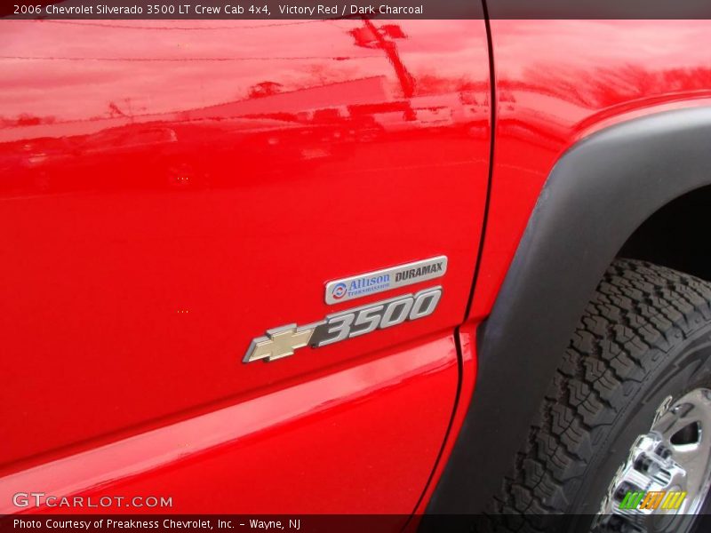 Victory Red / Dark Charcoal 2006 Chevrolet Silverado 3500 LT Crew Cab 4x4