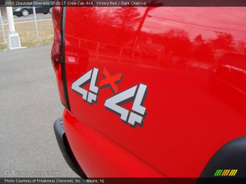 Victory Red / Dark Charcoal 2006 Chevrolet Silverado 3500 LT Crew Cab 4x4