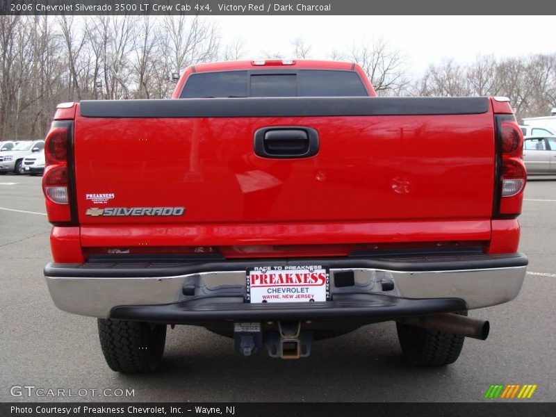 Victory Red / Dark Charcoal 2006 Chevrolet Silverado 3500 LT Crew Cab 4x4