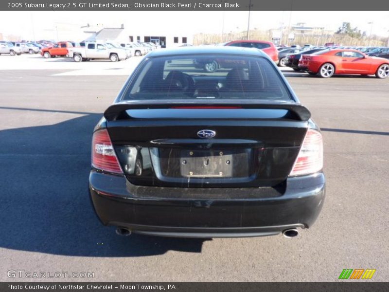 Obsidian Black Pearl / Charcoal Black 2005 Subaru Legacy 2.5 GT Limited Sedan