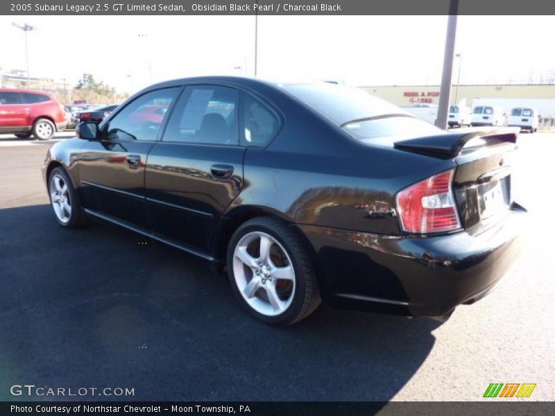 Obsidian Black Pearl / Charcoal Black 2005 Subaru Legacy 2.5 GT Limited Sedan
