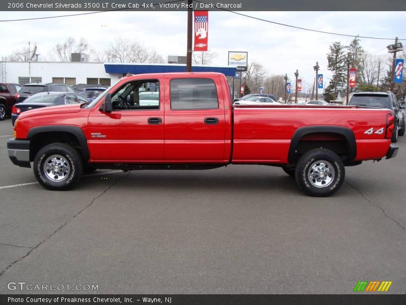 Victory Red / Dark Charcoal 2006 Chevrolet Silverado 3500 LT Crew Cab 4x4