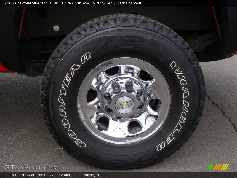 Victory Red / Dark Charcoal 2006 Chevrolet Silverado 3500 LT Crew Cab 4x4
