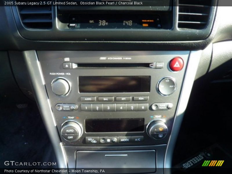 Obsidian Black Pearl / Charcoal Black 2005 Subaru Legacy 2.5 GT Limited Sedan