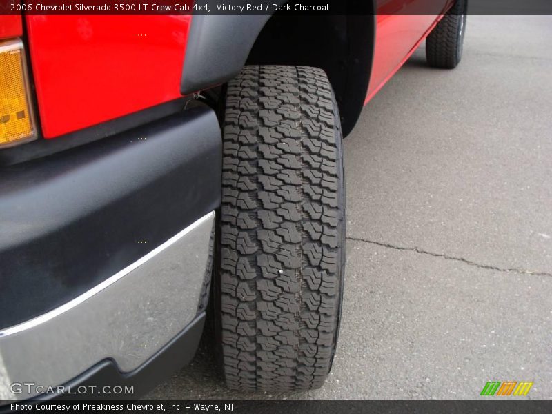 Victory Red / Dark Charcoal 2006 Chevrolet Silverado 3500 LT Crew Cab 4x4