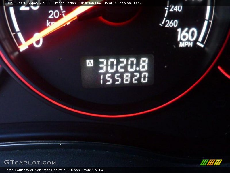 Obsidian Black Pearl / Charcoal Black 2005 Subaru Legacy 2.5 GT Limited Sedan