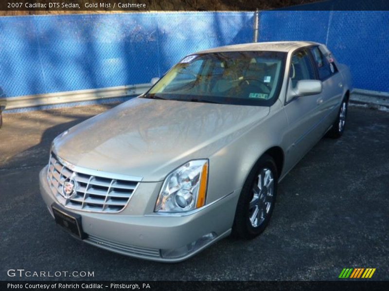 Gold Mist / Cashmere 2007 Cadillac DTS Sedan