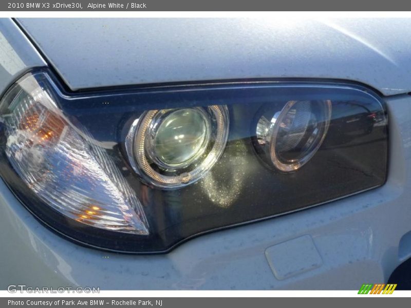 Alpine White / Black 2010 BMW X3 xDrive30i