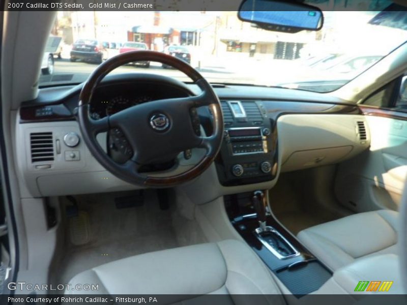 Gold Mist / Cashmere 2007 Cadillac DTS Sedan