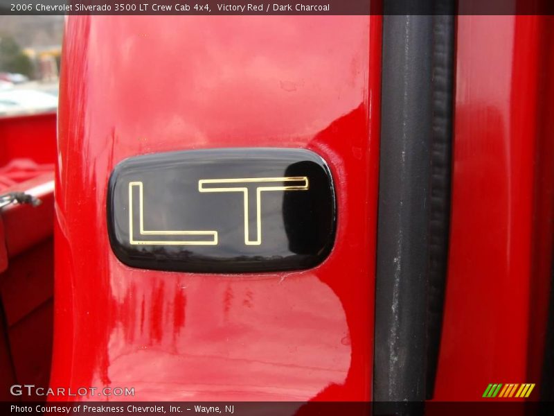 Victory Red / Dark Charcoal 2006 Chevrolet Silverado 3500 LT Crew Cab 4x4