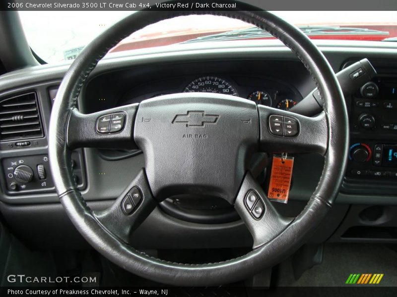 Victory Red / Dark Charcoal 2006 Chevrolet Silverado 3500 LT Crew Cab 4x4