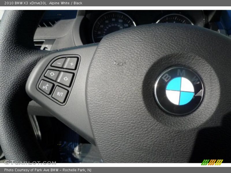 Alpine White / Black 2010 BMW X3 xDrive30i