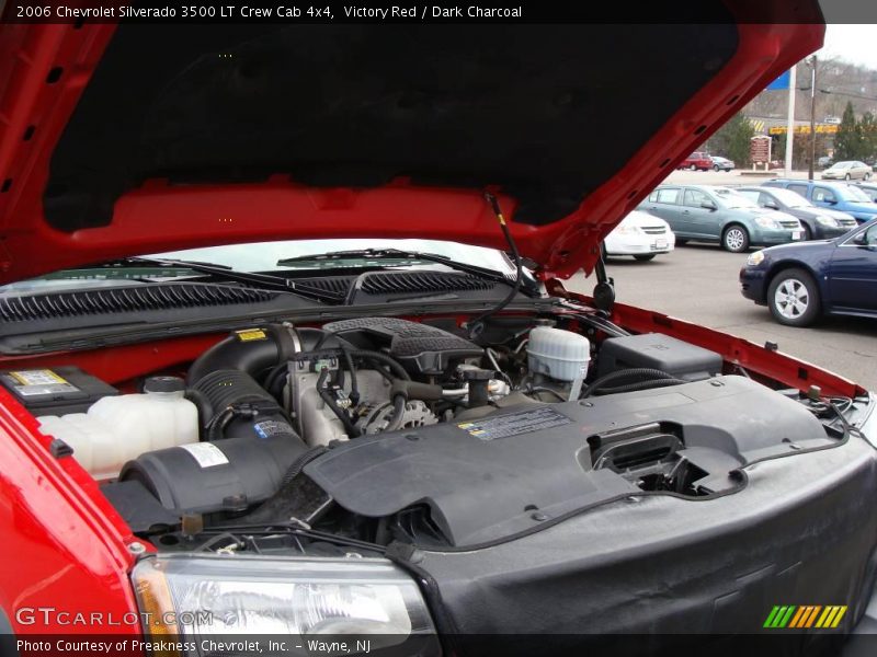 Victory Red / Dark Charcoal 2006 Chevrolet Silverado 3500 LT Crew Cab 4x4