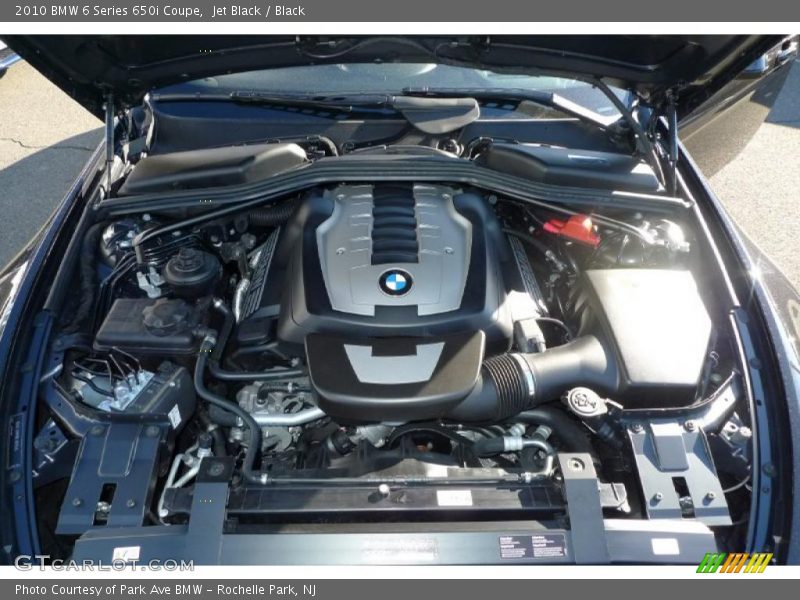  2010 6 Series 650i Coupe Engine - 4.8 Liter DOHC 32-Valve Double-VANOS VVT V8