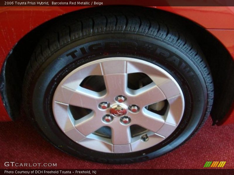 Barcelona Red Metallic / Beige 2006 Toyota Prius Hybrid