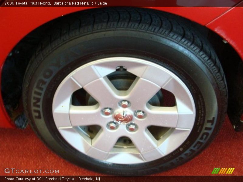 Barcelona Red Metallic / Beige 2006 Toyota Prius Hybrid