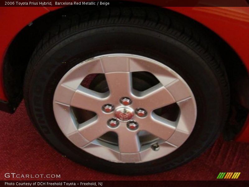 Barcelona Red Metallic / Beige 2006 Toyota Prius Hybrid