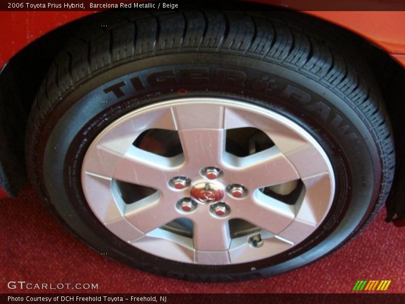 Barcelona Red Metallic / Beige 2006 Toyota Prius Hybrid