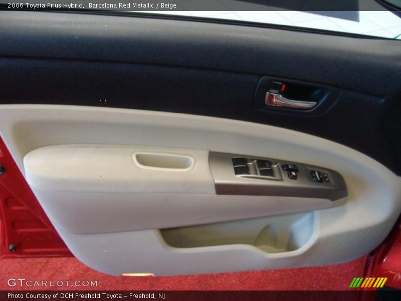 Barcelona Red Metallic / Beige 2006 Toyota Prius Hybrid