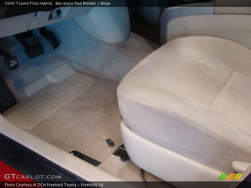 Barcelona Red Metallic / Beige 2006 Toyota Prius Hybrid
