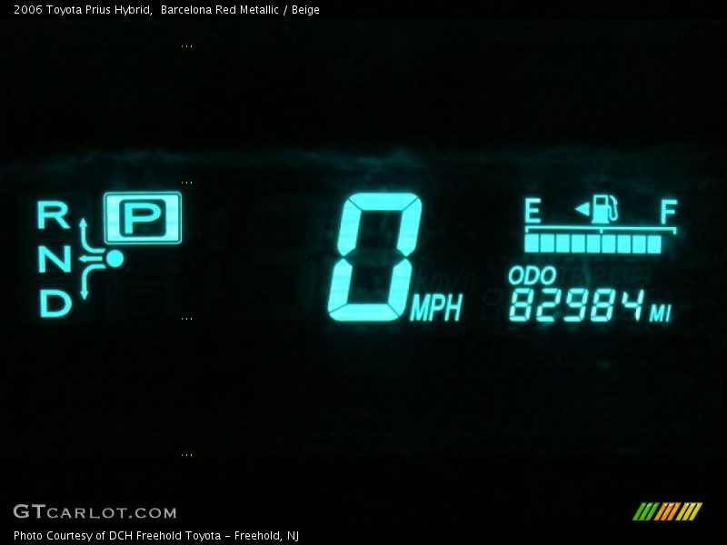 Barcelona Red Metallic / Beige 2006 Toyota Prius Hybrid