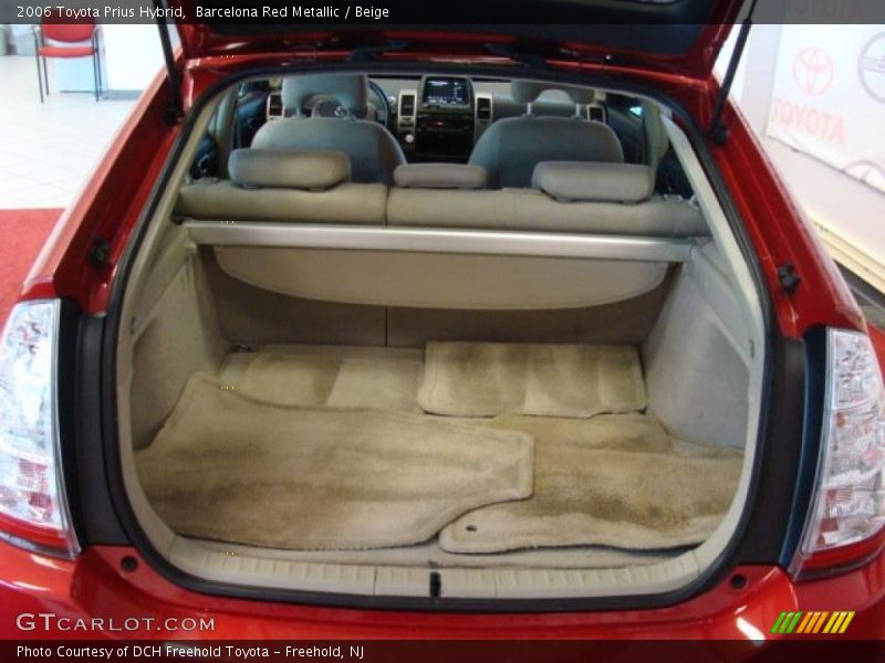 Barcelona Red Metallic / Beige 2006 Toyota Prius Hybrid