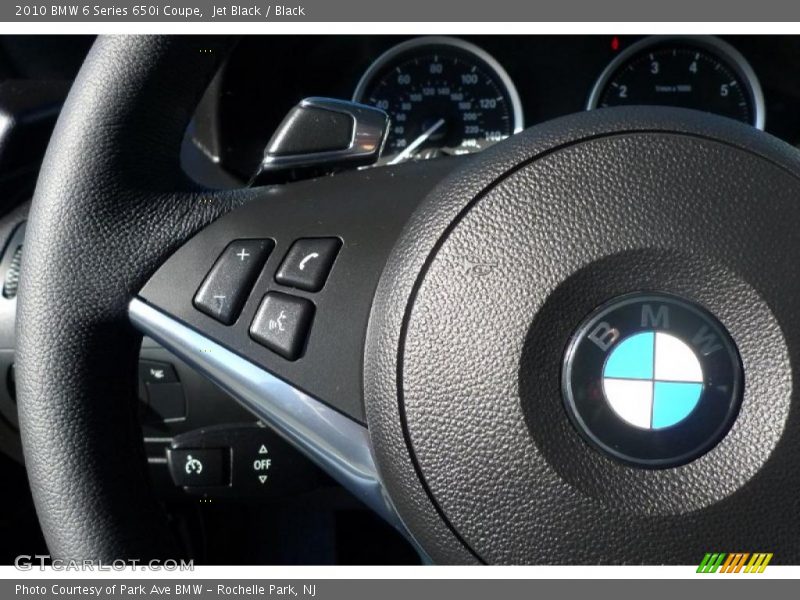 Jet Black / Black 2010 BMW 6 Series 650i Coupe