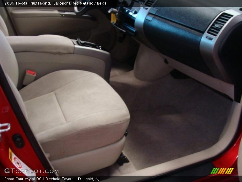 Barcelona Red Metallic / Beige 2006 Toyota Prius Hybrid